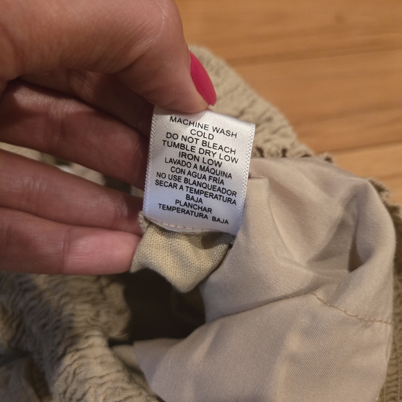 NWT Linen Wide Leg Pants - Picture 5 of 6